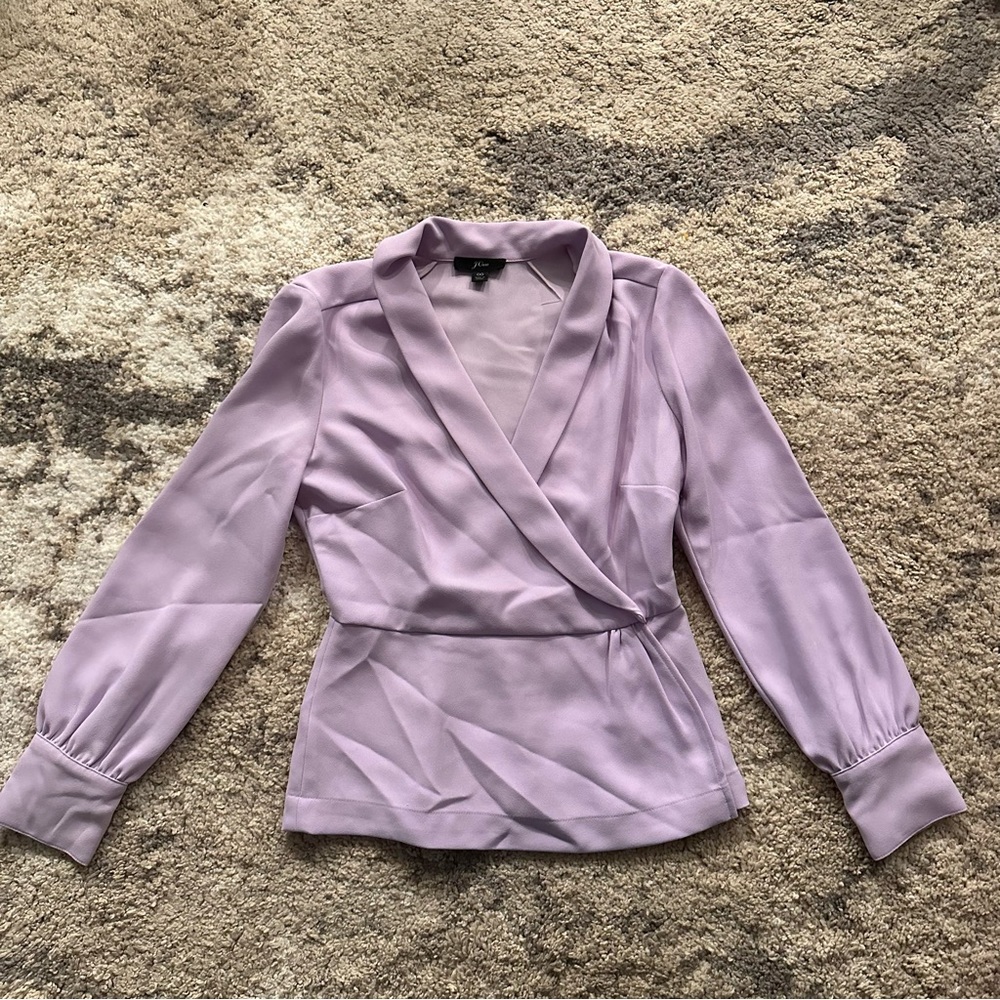 J. Crew Lilac Blouse